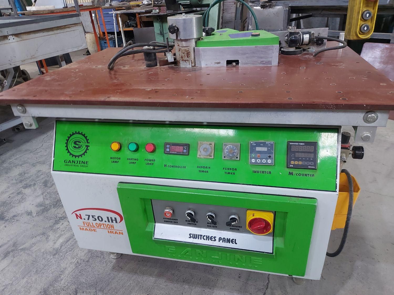 لبه چسبان منحنی زن گنجینه|ماشینآلات صنعتی|شیراز, احمدآباد|دیوار