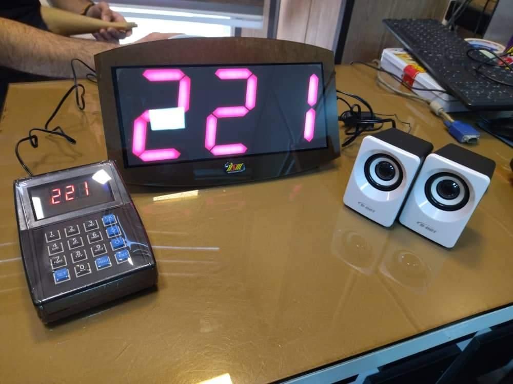 دستگاه فراخوان مشتری و اعلام نوبت رنگ صورتی|کافی‌شاپ و رستوران|تهران, ایرانشهر|دیوار