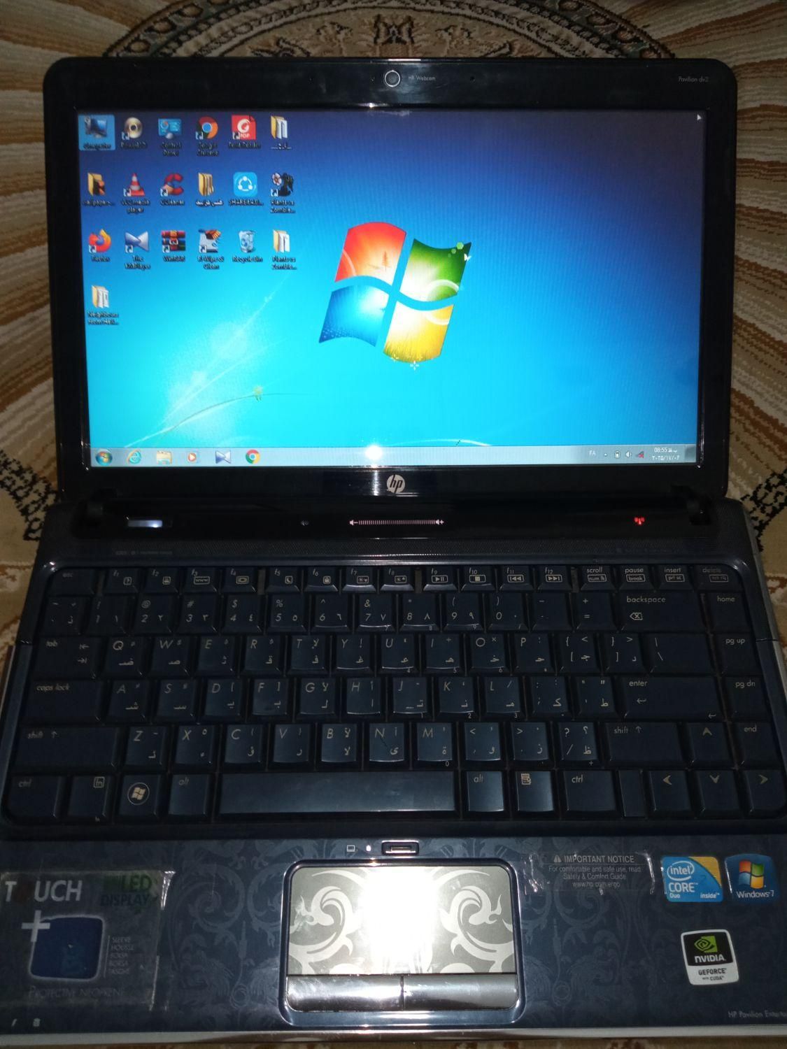 لبتاب HP لمسی نونو با همه ی متعلقات،بدون هیچ مشکلی|رایانه همراه|کرج, مارلیک|دیوار