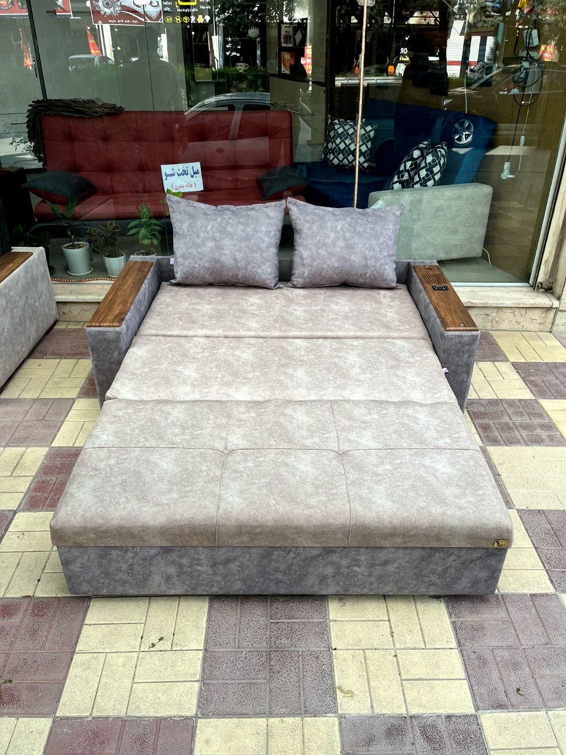 مبل سفارشی با سیستم صوتی/کاناپه آپشنال/تختشو طبی|مبلمان خانگی و میز عسلی|کرمانشاه, |دیوار