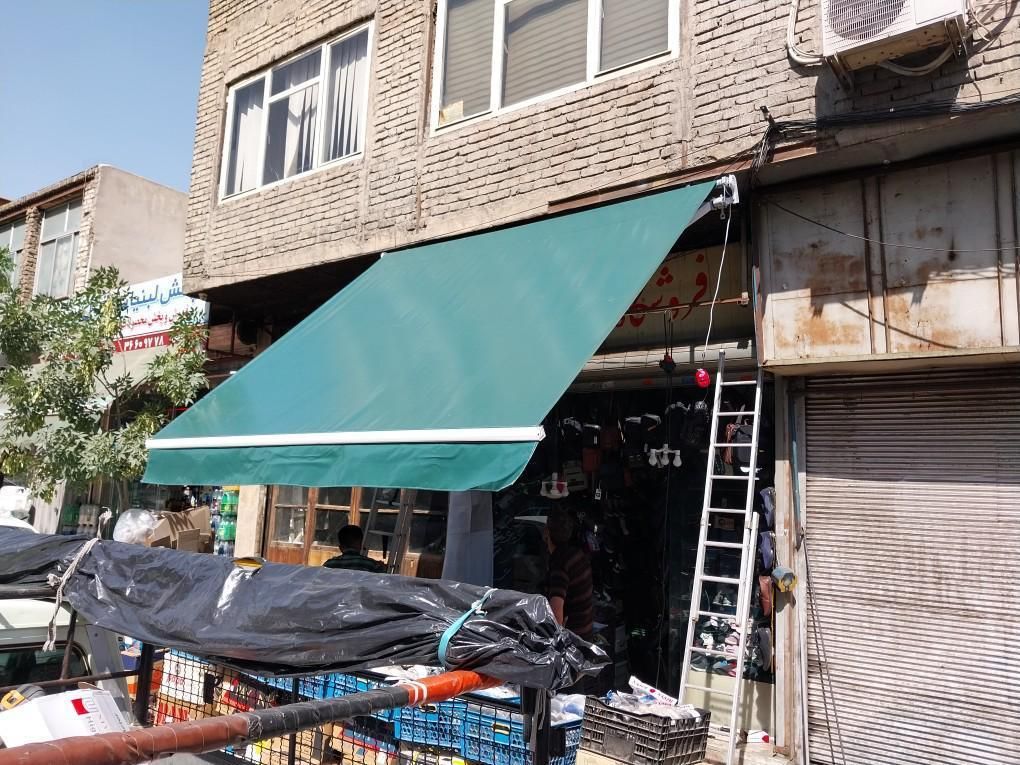 بازویی آفتابگیر سایبان مغازه|فروشگاه و مغازه|تهران, بازار|دیوار