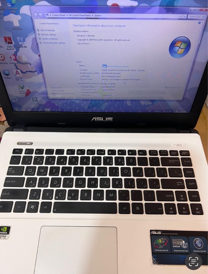 لپ تاپ Asus K45V|رایانه همراه|تهران, تهرانپارس شرقی|دیوار
