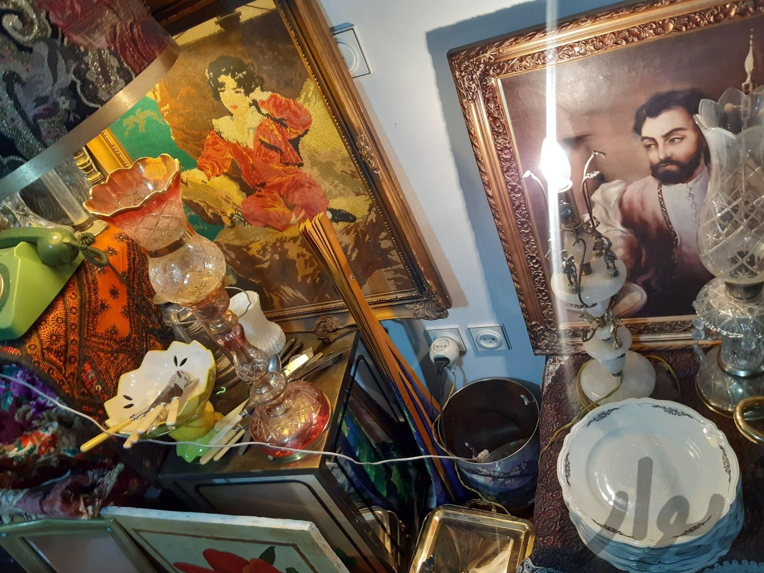 تابلونقاشی قدیمی آنتیک|تابلو، نقاشی و عکس|تهران, سنایی|دیوار