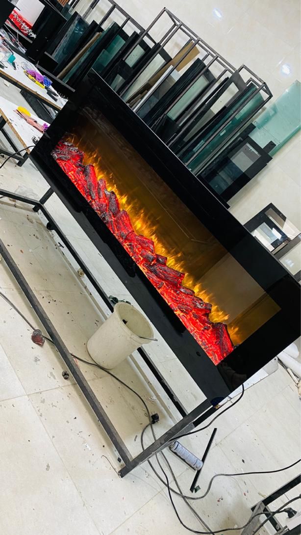 شومینه برقی الیسان مدل Est 08|بخاری، هیتر، شومینه|آران و بیدگل, |دیوار