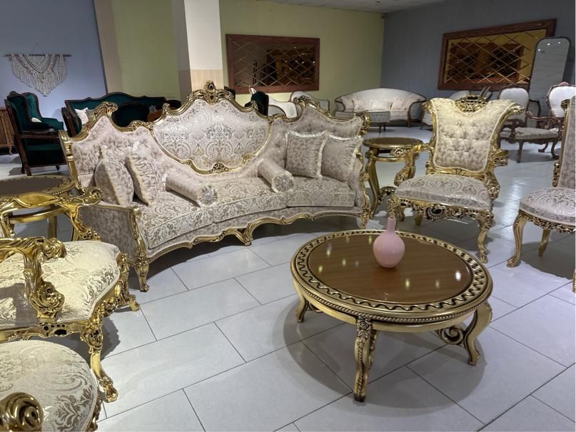 مبل ۷ نفره سلطنتی ماهرخ|مبلمان خانگی و میز عسلی|مشهد, وکیل‌آباد|دیوار