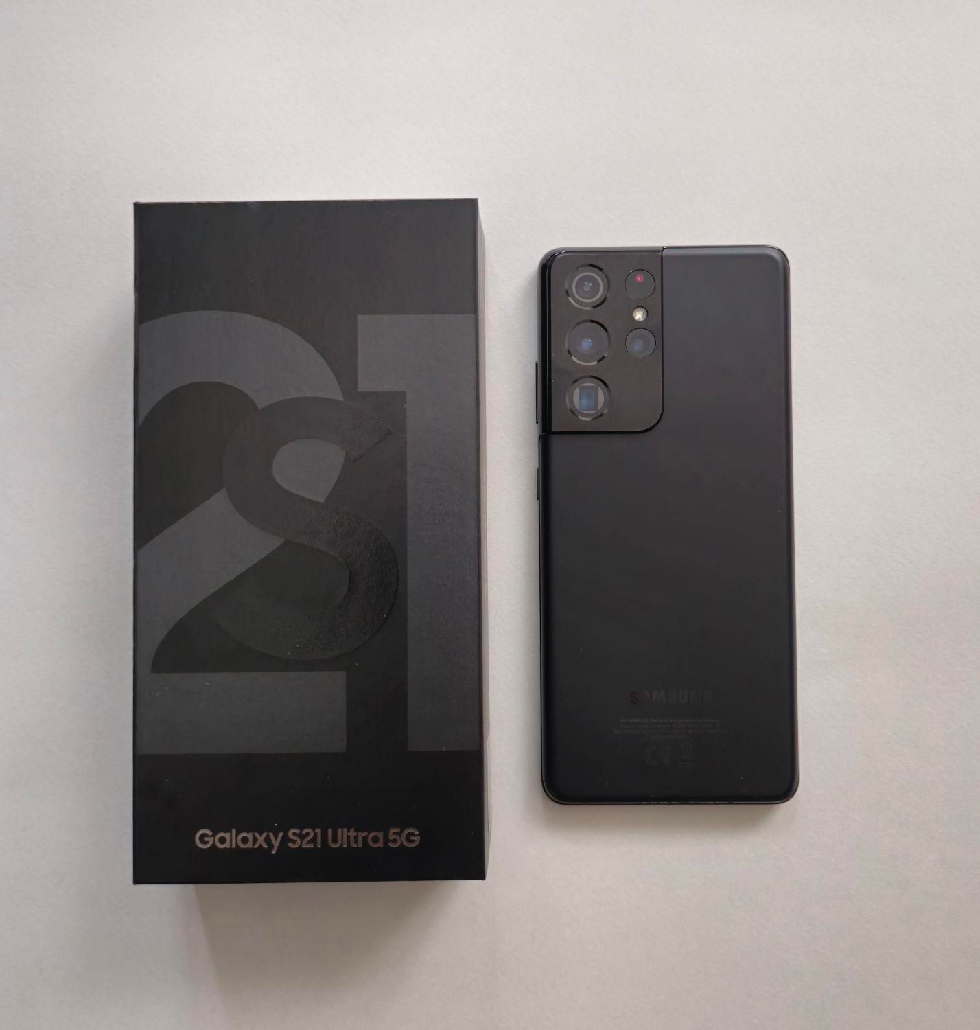 سامسونگ Galaxy S21 Ultra 5G با حافظهٔ ۲۵۶ گیگابایت|موبایل|تهران, شهر‌زیبا|دیوار