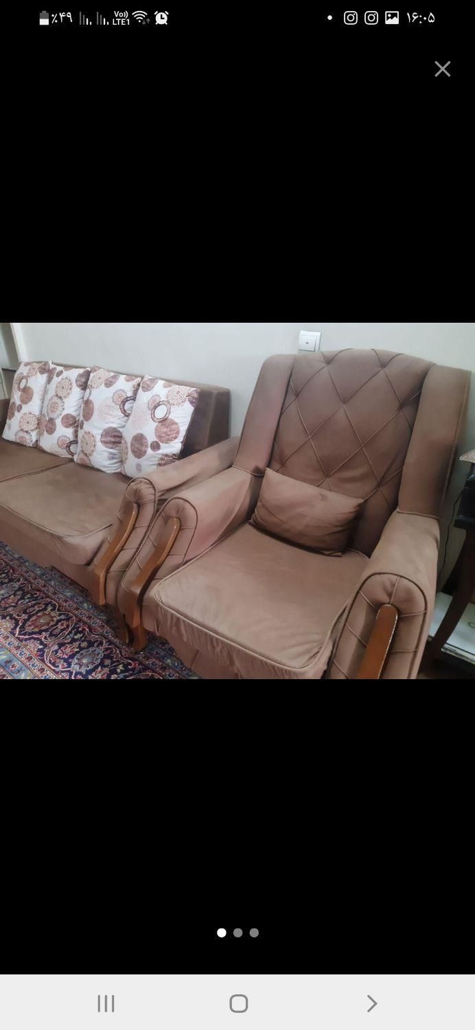 مبلمان هفت نفره|مبلمان خانگی و میز عسلی|تهران, شهید آوینی|دیوار