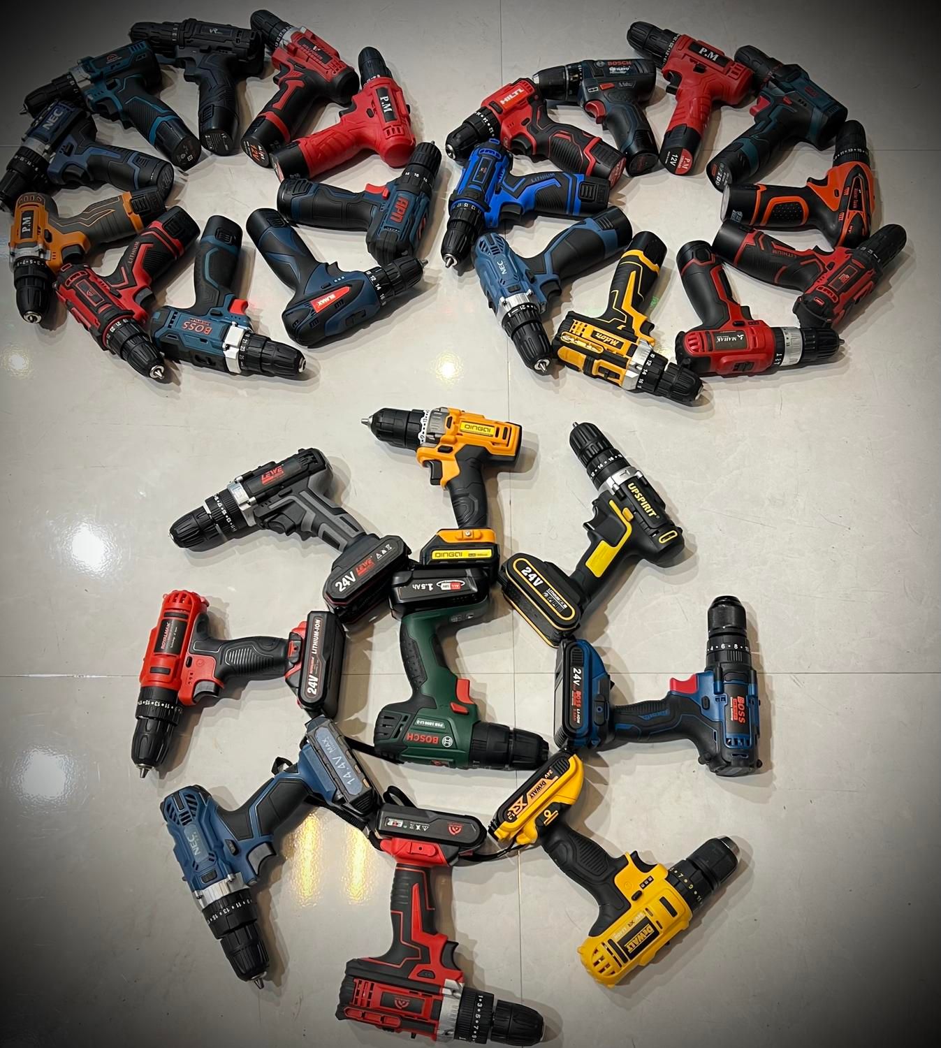 دلر شارژی دریل شارژی تمام فول دلرشارژی|ماشینآلات صنعتی|مشهد, هنرور|دیوار