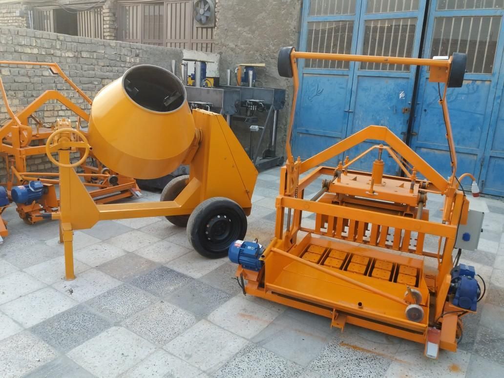 بلوک زن میکسر بلوک زنی بالابر ساختمانی|ماشین‌آلات صنعتی|بندر گناوه, |دیوار