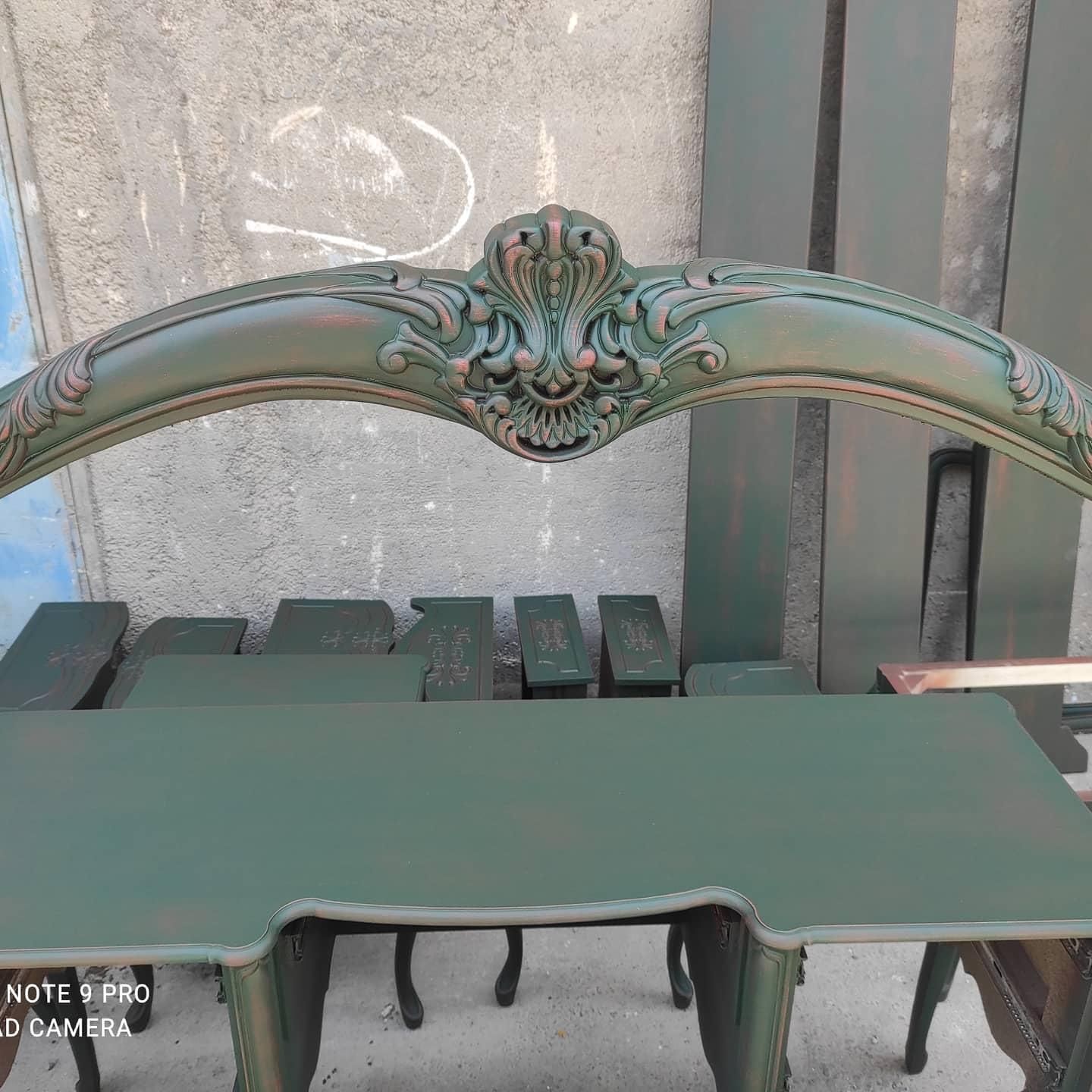 رنگکاری پولیسترکاری مبلمان سرویس خواب رنگ چوب|خدمات پیشه و مهارت|مشهد, بهمن|دیوار