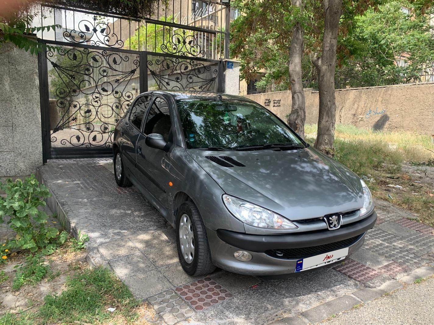 پژو 206 تیپ ۲، خاکستری مدل ۱۳۸۸|خودرو سواری و وانت|تهران, سعادت‌آباد|دیوار