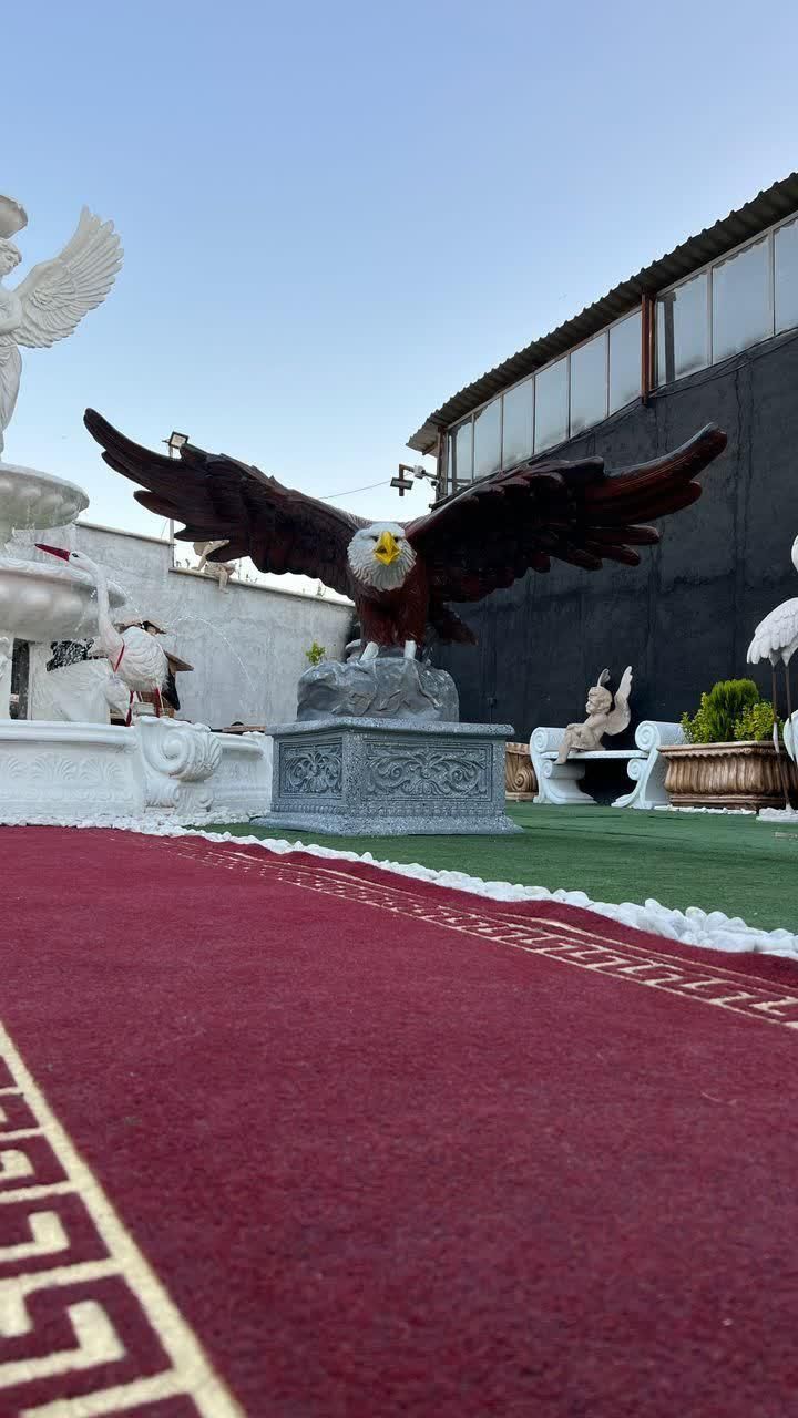 مجسمه حیوانات تندیس آبنما فرشته گلدان فایبر گلاس|مصالح و تجهیزات ساختمان|رشت, گلسار|دیوار