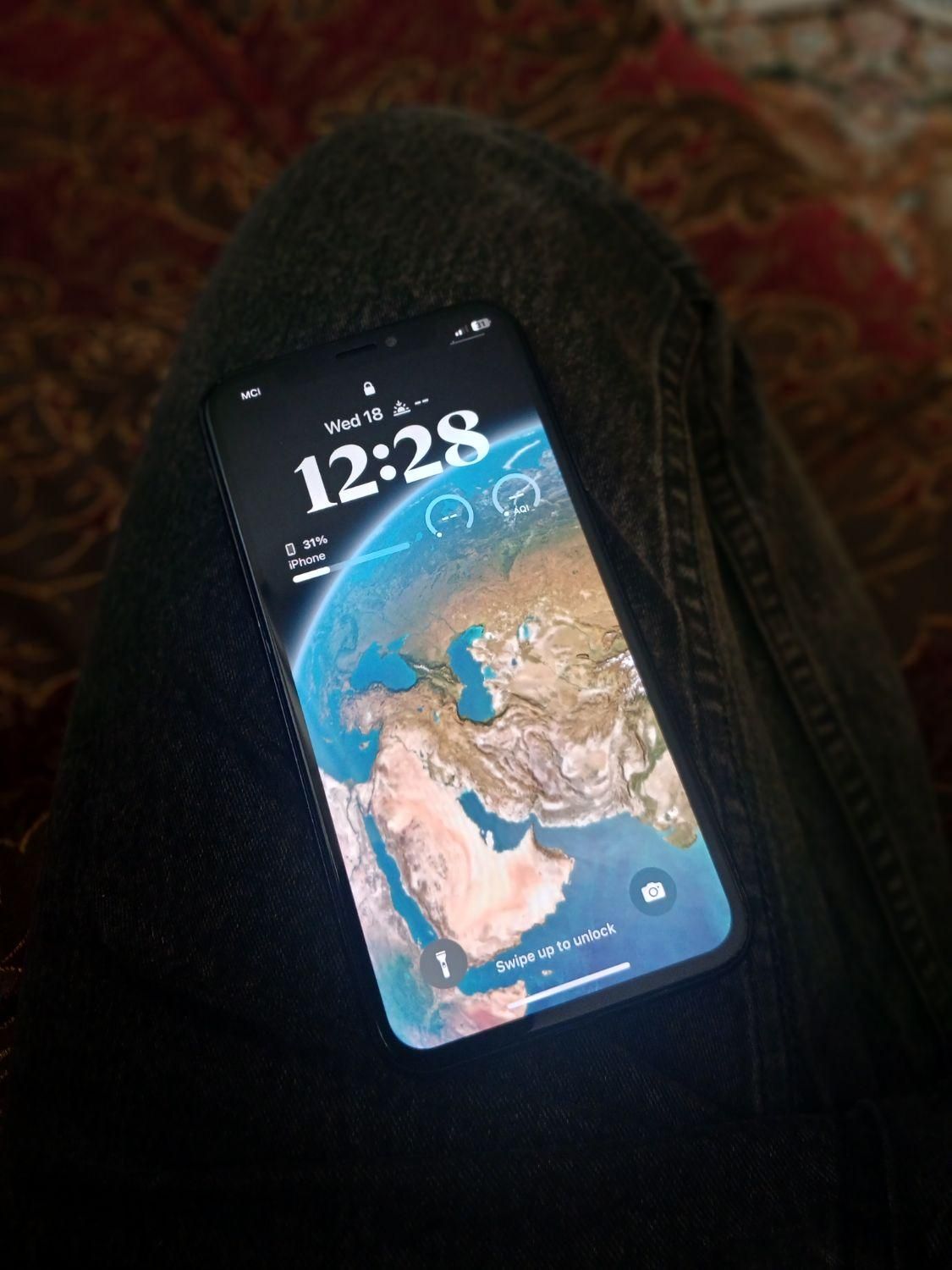 اپل iPhone X با حافظهٔ ۲۵۶ گیگابایت همراه اپل واچ|موبایل|کرج, منظریه|دیوار