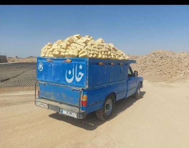مصالح ساختمانی اجر سیمان ماسه گچ پوکه|عمده‌فروشی|قم, آزادگان|دیوار