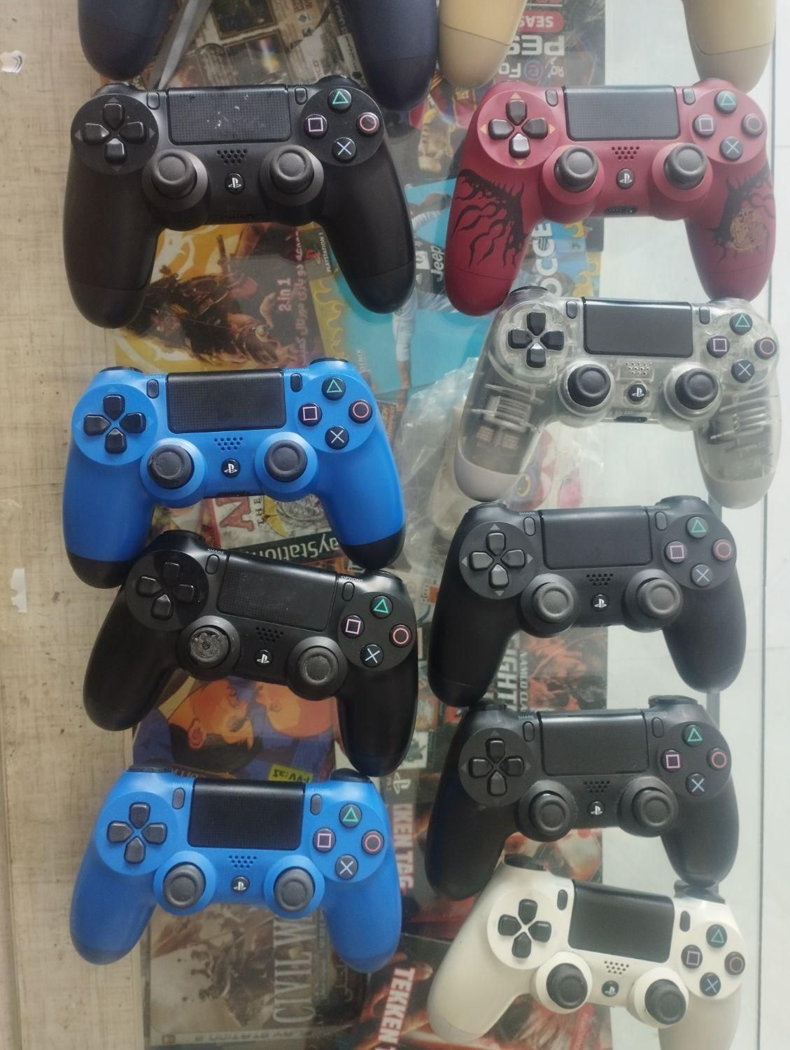 دسته سرکارتونی پلی ۴ با باطری اورجینال. (وارداتی)|کنسول، بازی ویدئویی و آنلاین|مشهد, توس (بلوار توس)|دیوار