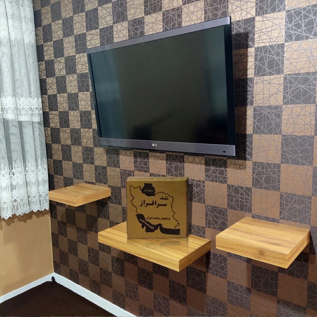 شلف دیواری چوبی سایز ۳۰در ۴۸سانت|کتابخانه، شلف، قفسههای دیواری|اسلامشهر, |دیوار