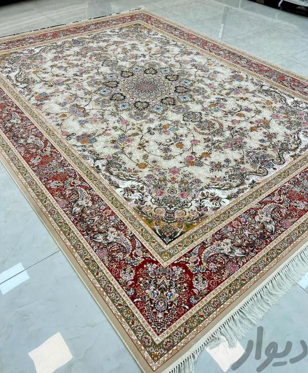 فرش 1200نخ سوپراکرولیک اقساط12ماه بدون پیش|فرش|زنجان, |دیوار