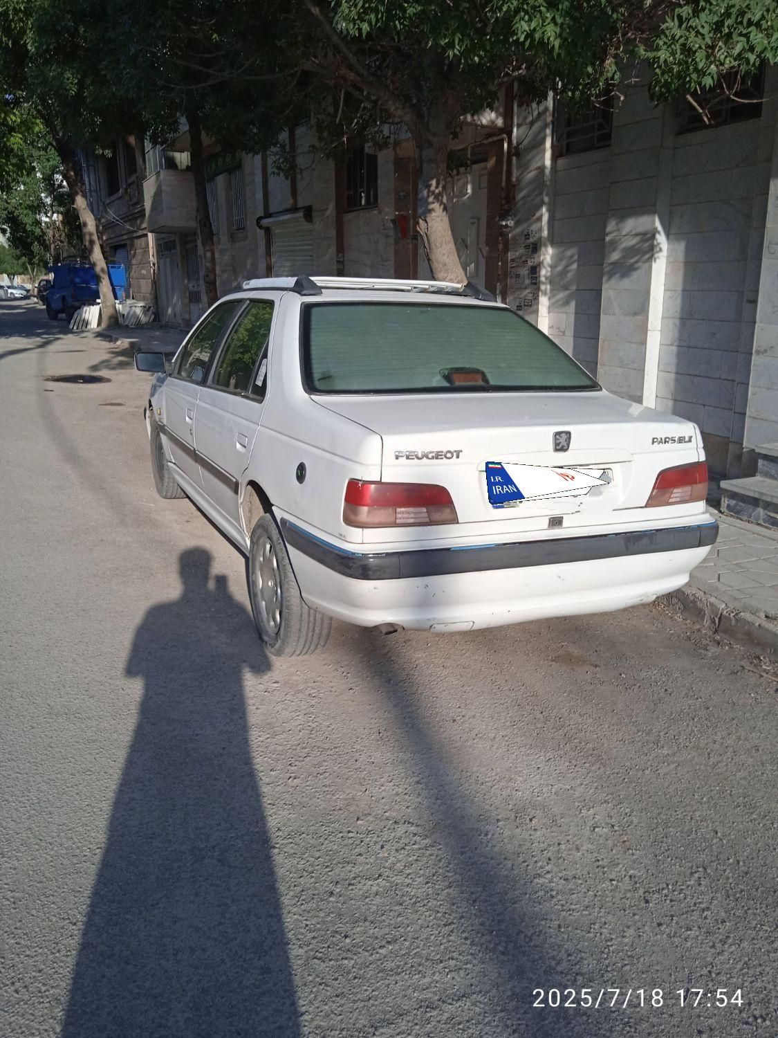 پژو پارس دوگانه سوز، مدل ۱۳۸۹|خودرو سواری و وانت|کرمانشاه, |دیوار