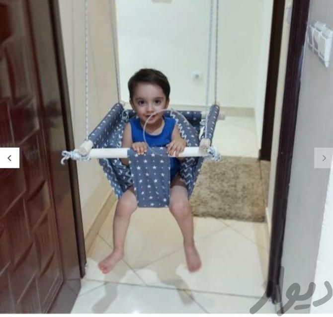 تاب کودک مدل ۴ چوب ریلکسی پارچه ای راحت سیسمونی|اسباب بازی|مشهد, آیت الله عبادی|دیوار