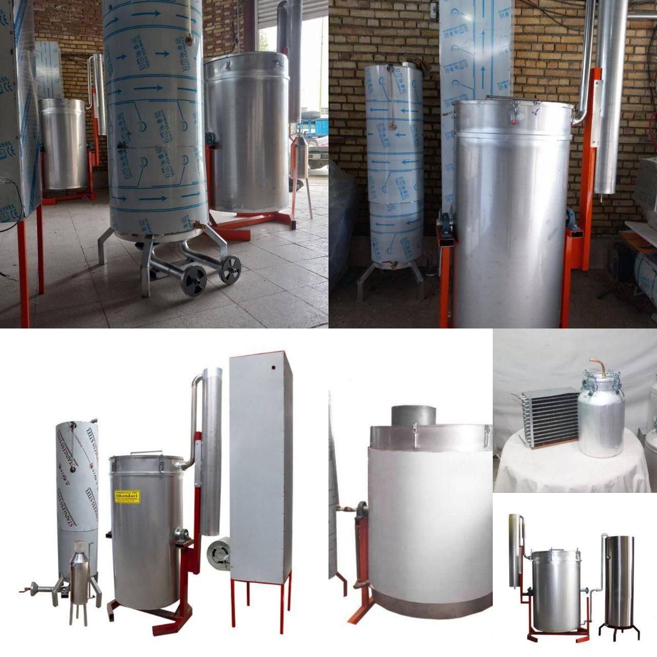 دستگاه تقطیر گلابگیر عرقگیر گلاب گیر عرق گیر|ماشینآلات صنعتی|همدان, |دیوار