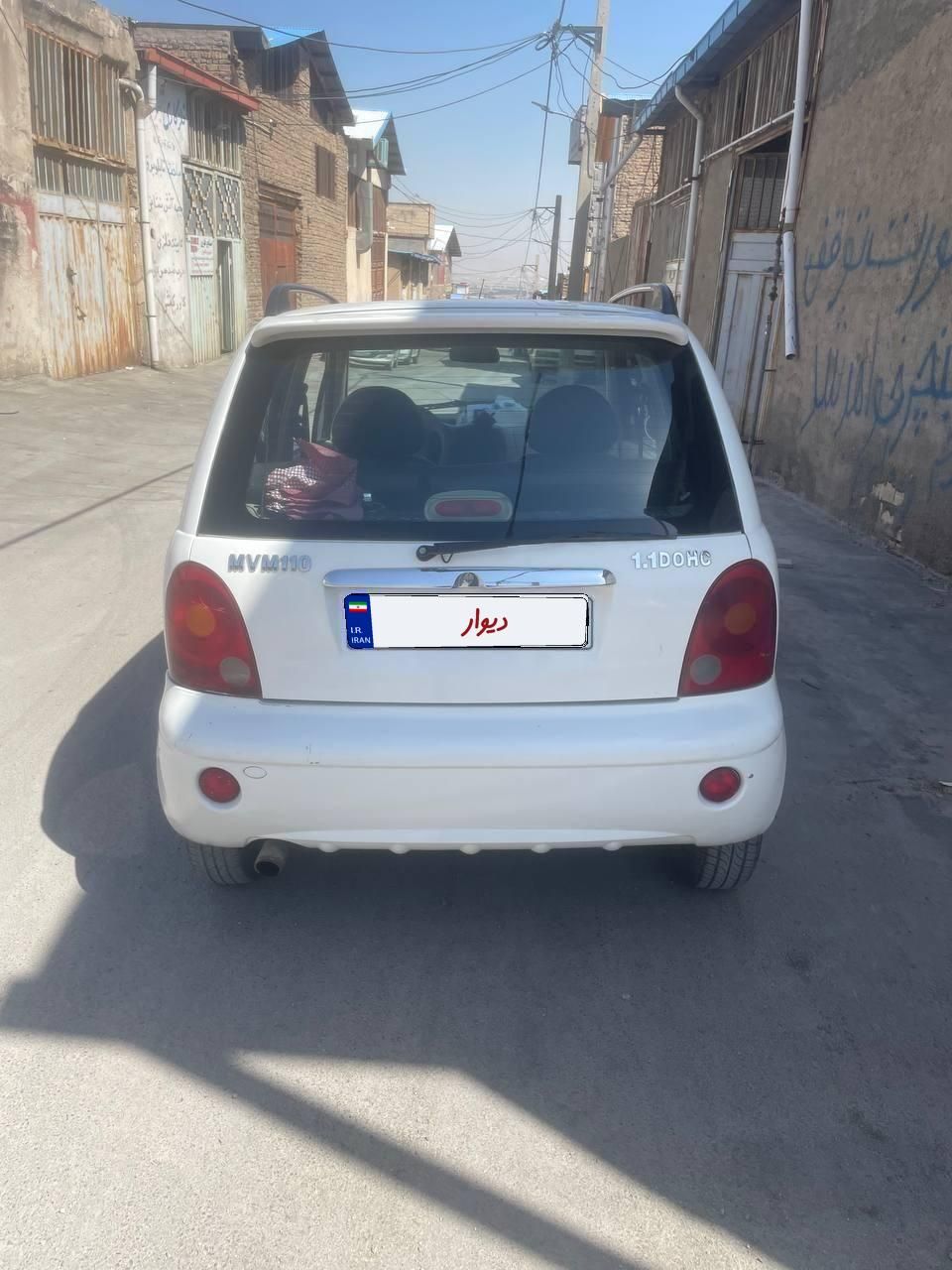 ام‌وی‌ام 110 دنده‌ای ۴ سیلندر، مدل ۱۳۹۳ بدون رنگ|خودرو سواری و وانت|تبریز, |دیوار