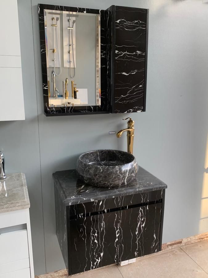 روشویی کابینتی مشکی|لوازم سرویس بهداشتی|یزد, |دیوار