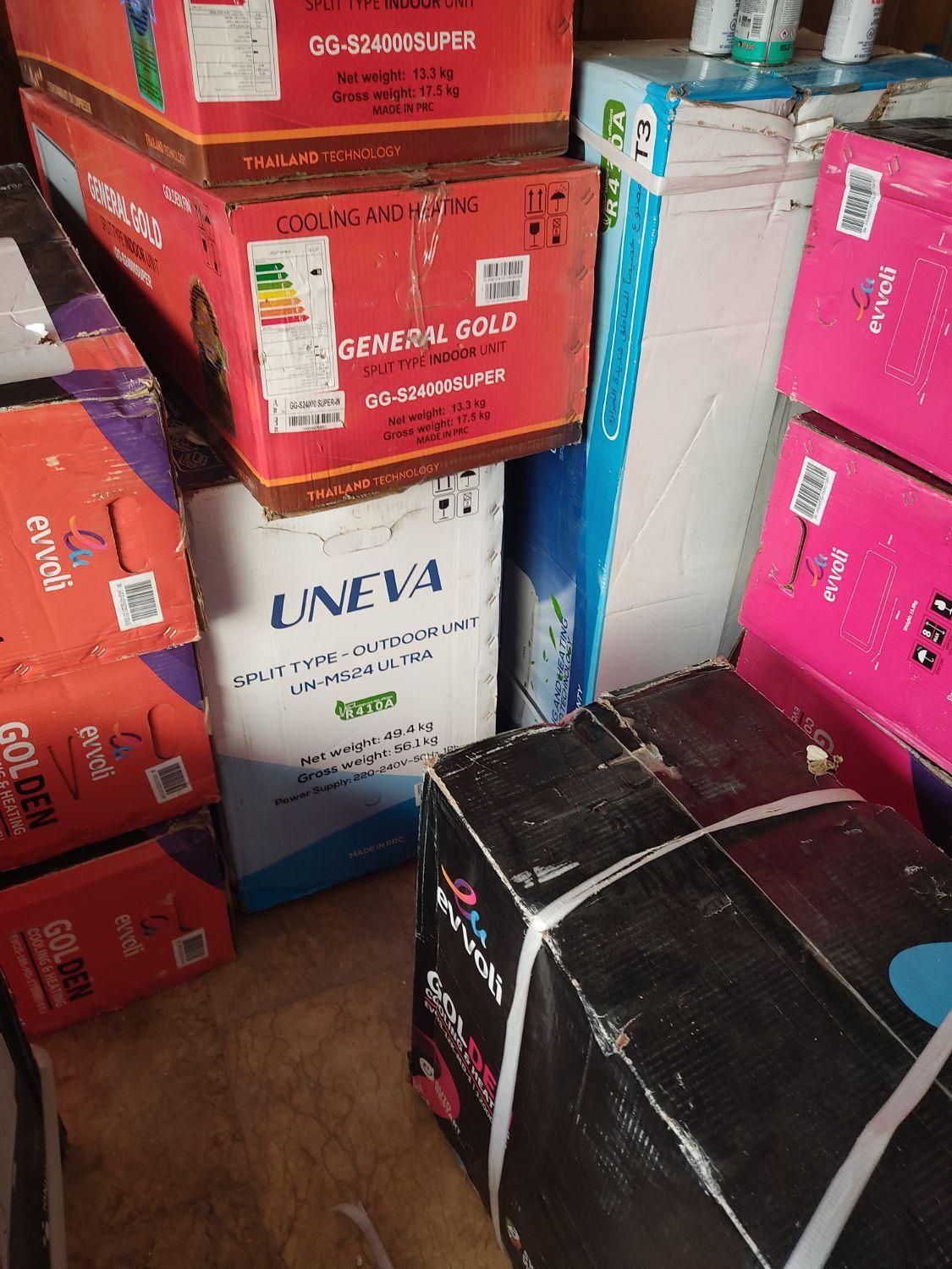 12هزار جنرال گلد گاز 410|کولر گازی و فن‌کوئل|بهنمیر, |دیوار