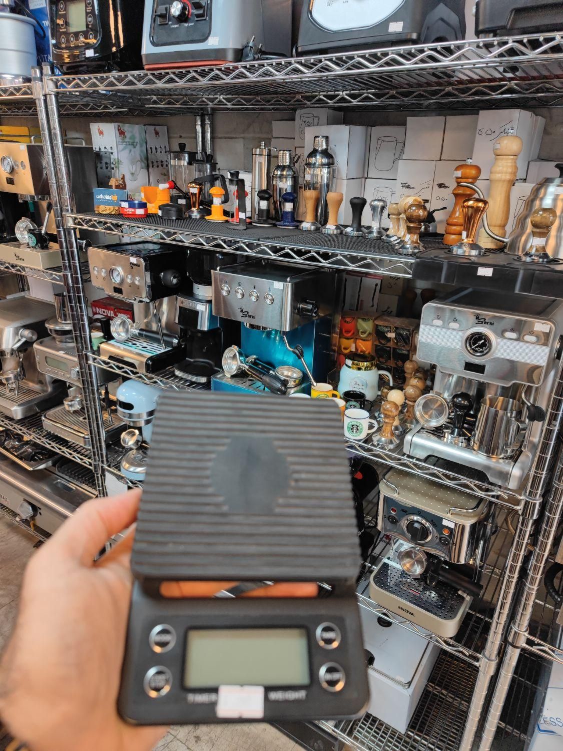 ترازو گرمی قهوه کافی شاپی اسپرسو دیجیتال کوچک|ظروف پختوپز|اندیشه, شهرک کوثر|دیوار