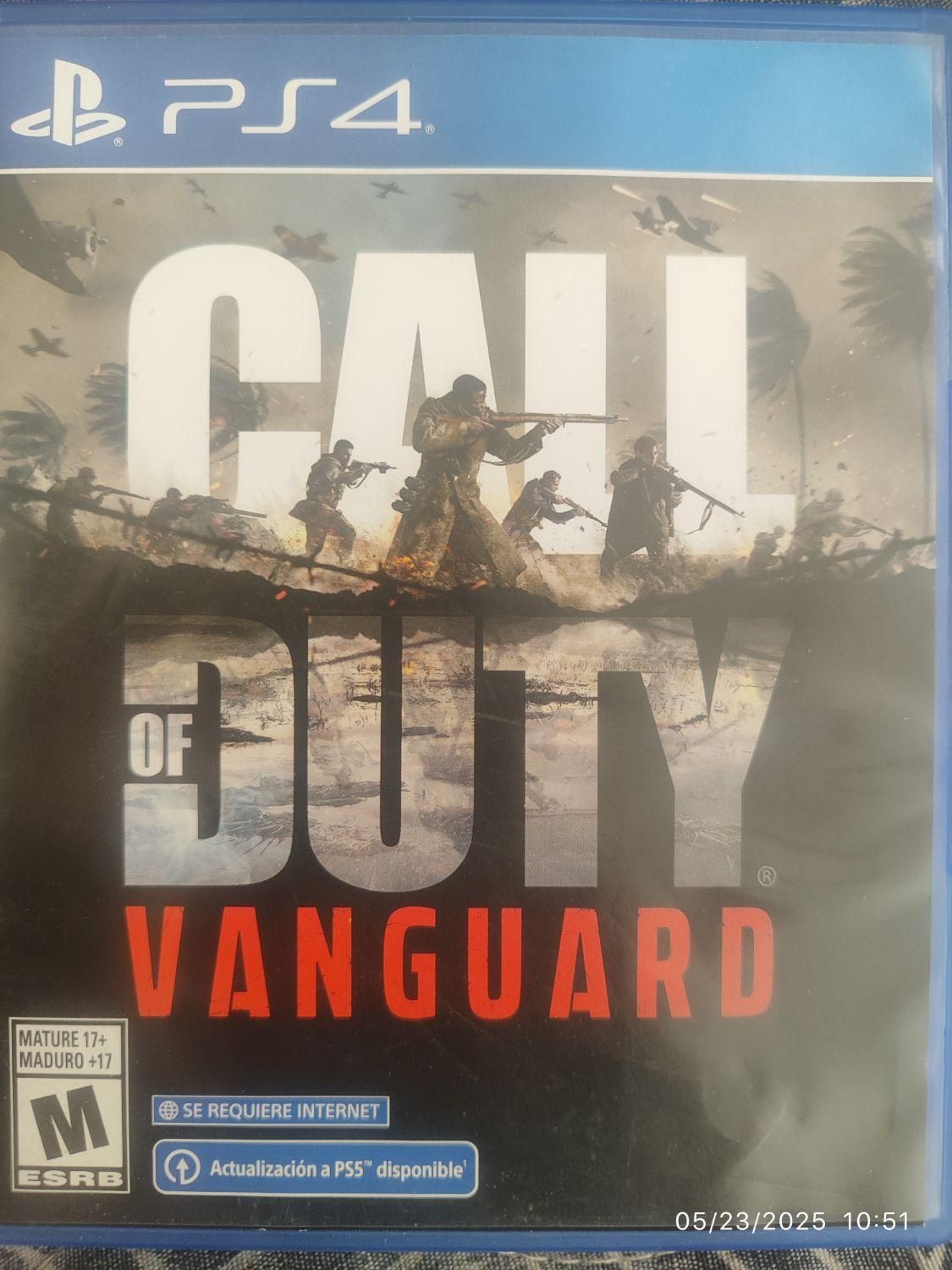 دیسک بازی call of duty vanguard|کنسول، بازی ویدئویی و آنلاین|یزد, |دیوار