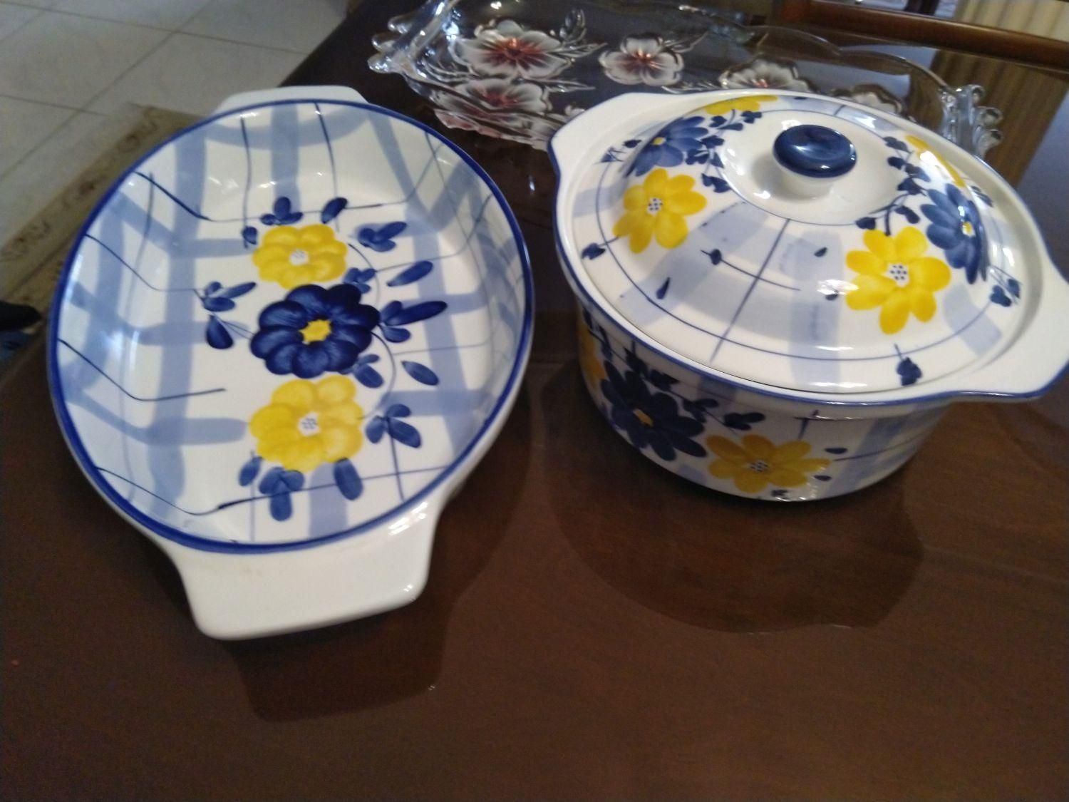 سوپ خوری و خورشت خوری گل پنبه ای فروشی.|ظروف سرو و پذیرایی|تهران, دریان‌نو|دیوار