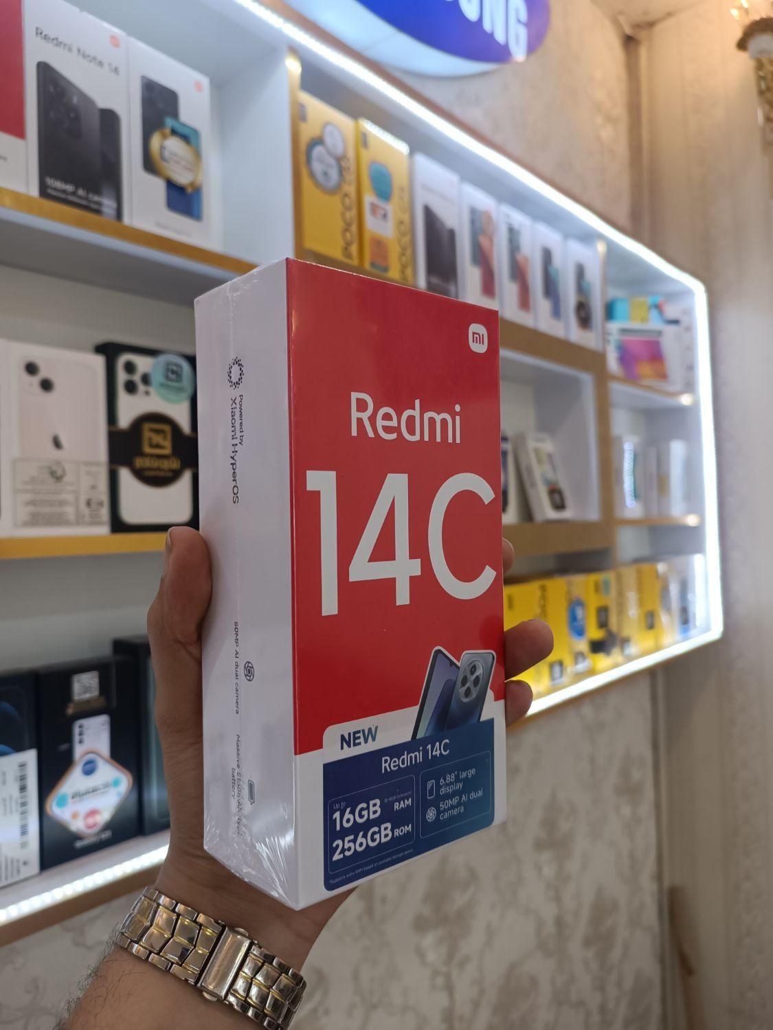 شیائومی Redmi 14C با حافظهٔ ۲۵۶ گیگابایت|موبایل|مشهد, فرهنگ|دیوار