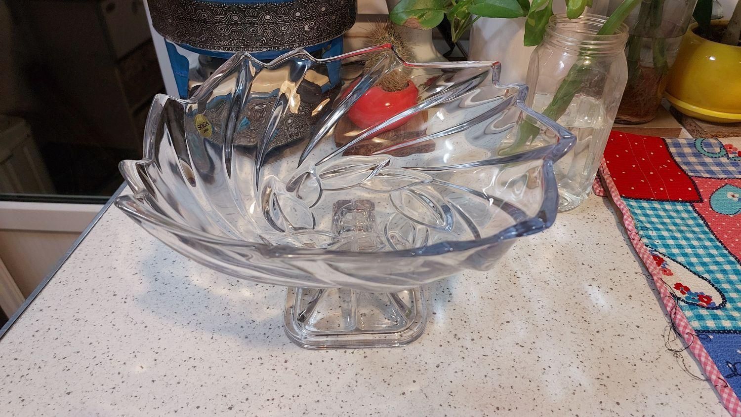 ظروف پذیرایی کریستال اصل ژاپن|ظروف سرو و پذیرایی|قم, دورشهر|دیوار