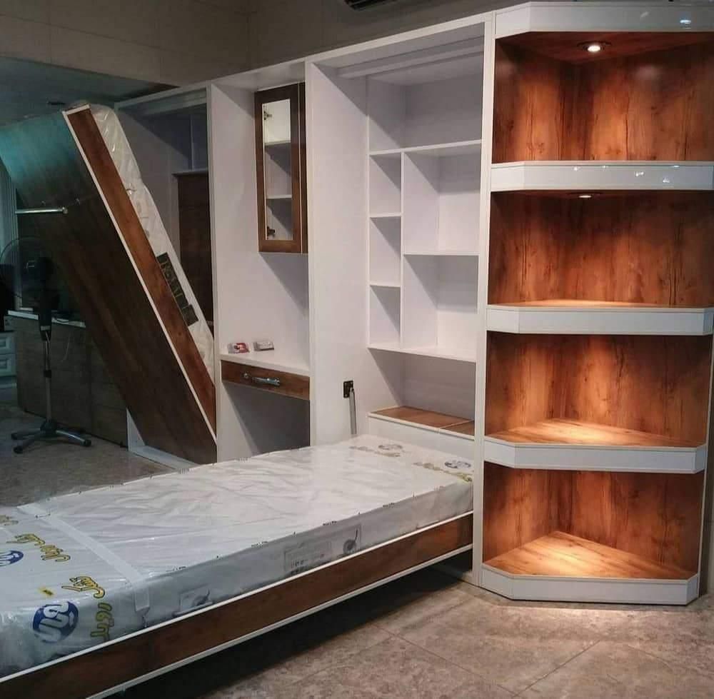 تخت تاشو++کد ۱۳۲۰++|تخت و سرویس خواب|رشت, انصاری|دیوار