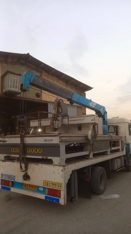 دستگاه سی ان سی cnc چوب pvc دورکن مکنده|ماشینآلات صنعتی|خاوران, |دیوار