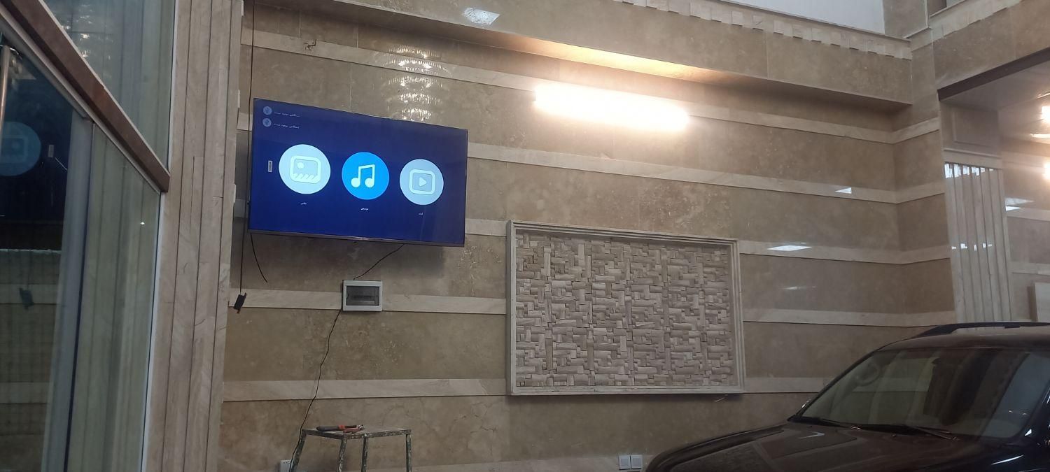 نصب انواع تلوزیون رودیوارانواع پایه دیواری تیویTV|خدمات پیشه و مهارت|گرگان, |دیوار