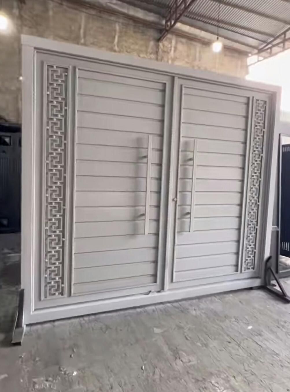 مدرنترین درب فلزی طرح درب حیاطی ویلائی باغی باغ|مصالح و تجهیزات ساختمان|مشهد, رسالت|دیوار