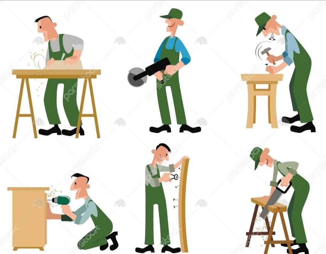 تعمیرات کابینت و کمد و کارهای نجاری|خدمات پیشه و مهارت|اصفهان, تخت فولاد|دیوار