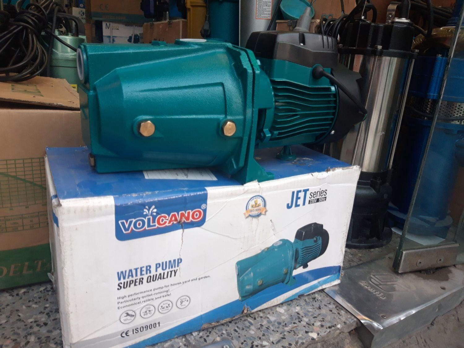 پمپ آب جتی یک اسب ولکانو Volcano مدل Jet100|مصالح و تجهیزات ساختمان|مشهد, کوشش|دیوار