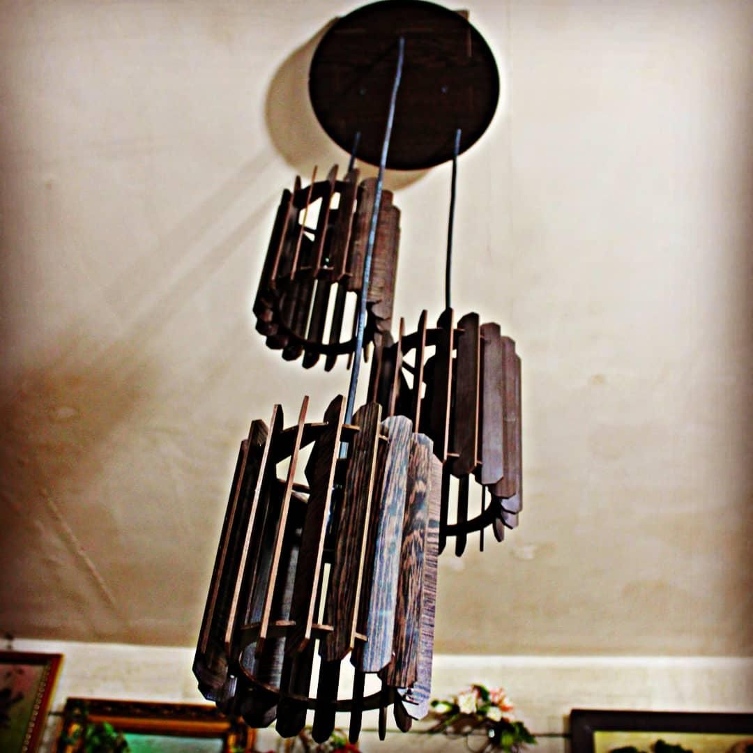 لوستر اویز اتاق خواب ، اویز۳تایی ، اویز سالن|لوستر و چراغ آویز|اصفهان, میرعماد|دیوار