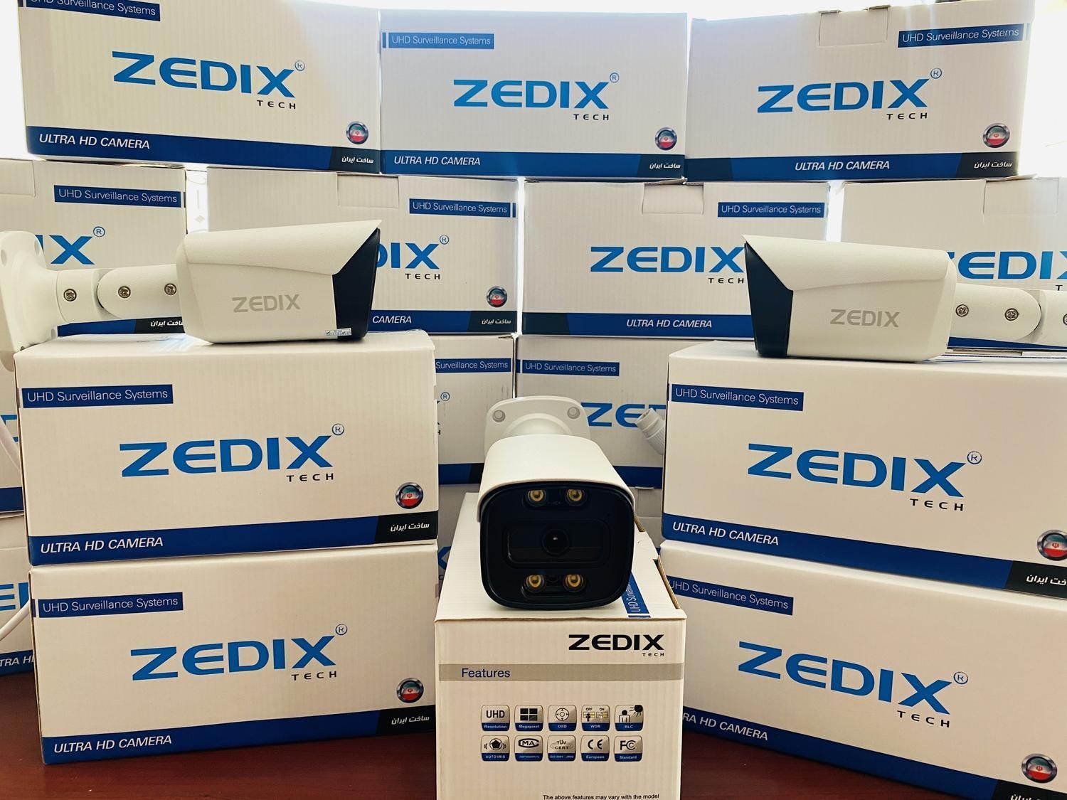 دوربین مداربسته نسل جدید 5mg IP ZX-ipc 2520W|دوربین مداربسته|پرند, |دیوار