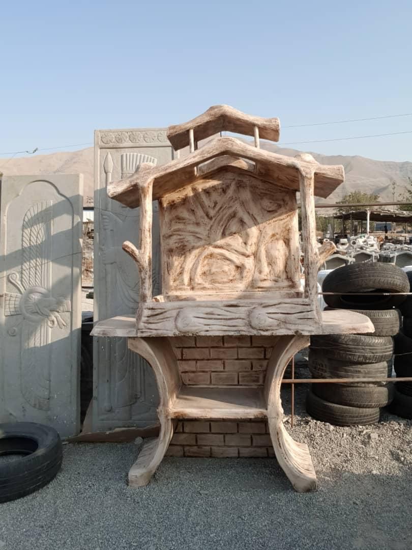 باربیکیو بتنی فرشتگان منقل کباب پز مسلح سنگین|مصالح و تجهیزات ساختمان|شیراز, ابیوردی|دیوار