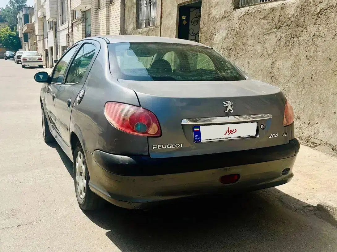 206 SD V2|خودرو سواری و وانت|مشهد, نوفل لوشاتو|دیوار