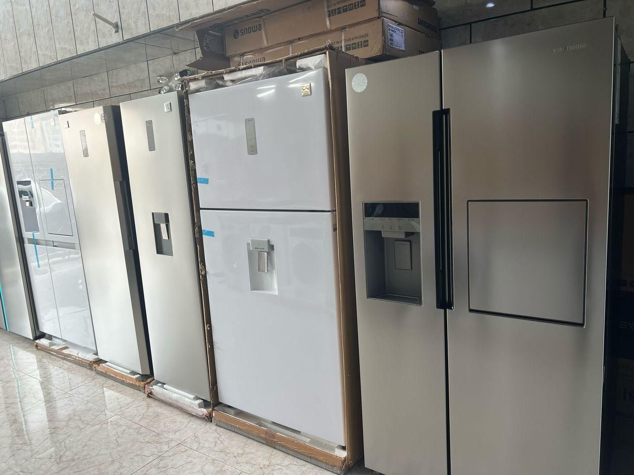 یخچال فریزر. ساید بای ساید اسنوا مدل SN8-2028|یخچال و فریزر|کرج, شهرک نهال و بذر|دیوار