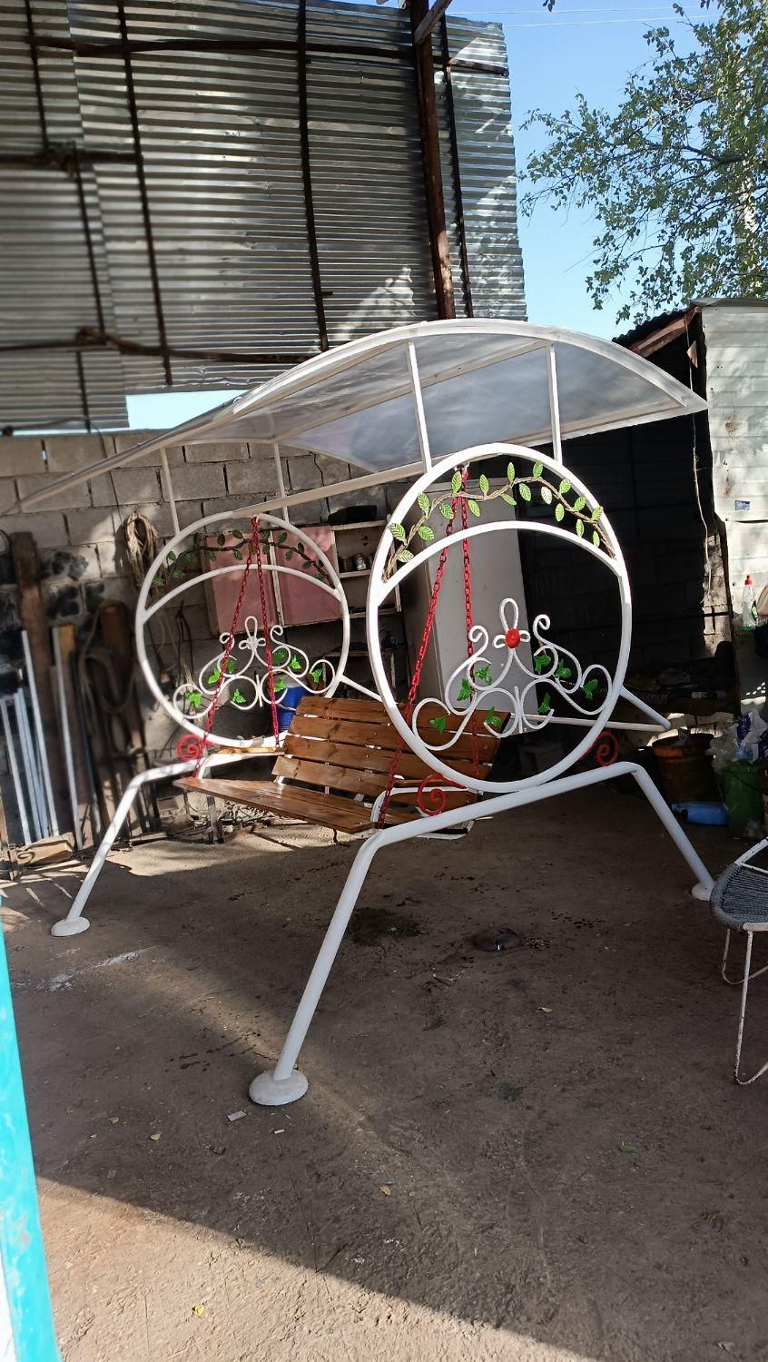 تخت ویلایی گرد (ترکیبی)|مبلمان خانگی و میز عسلی|شوشتر, |دیوار