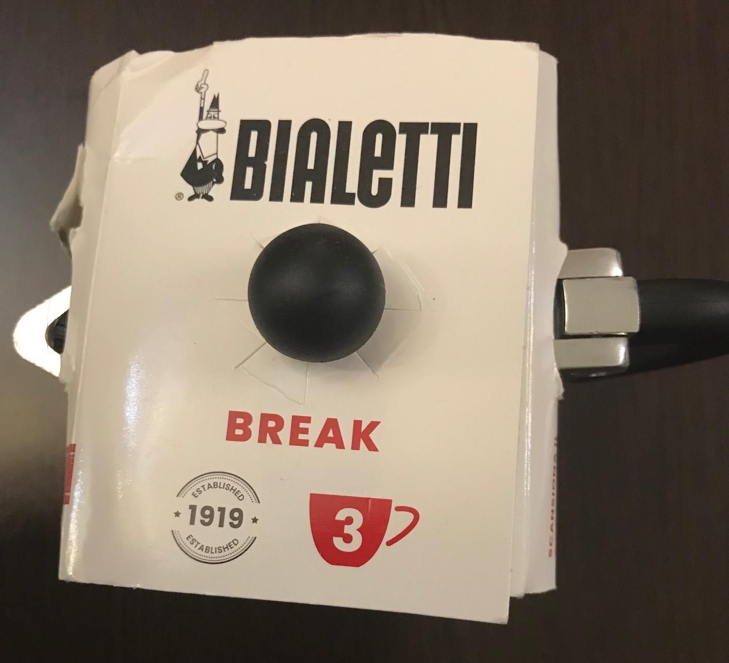 موکاپات بیالتی اصل ایتالیا - Bialetti break 3 cup|قوری، کتری، قهوه‌ساز دستی|تهران, عباس‌آباد|دیوار