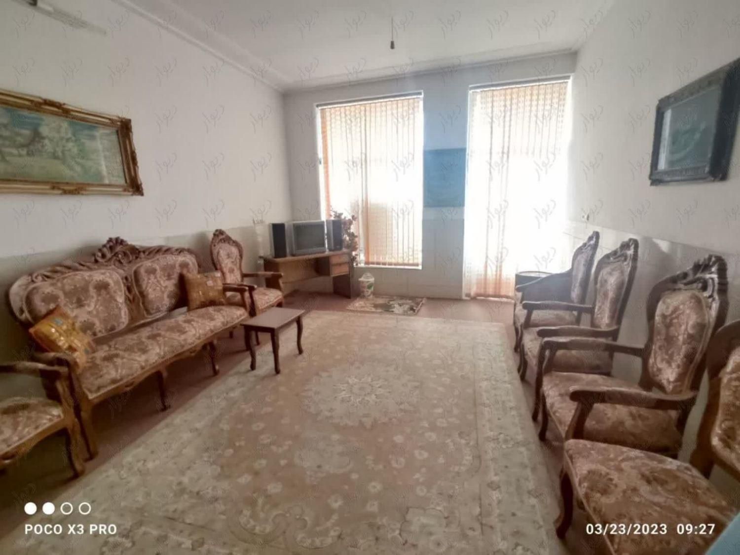رهن آپارتمان ۹۰ متری مبله ۱ خوابه طبقه ۱|اجارهٔ آپارتمان|اردکان, |دیوار