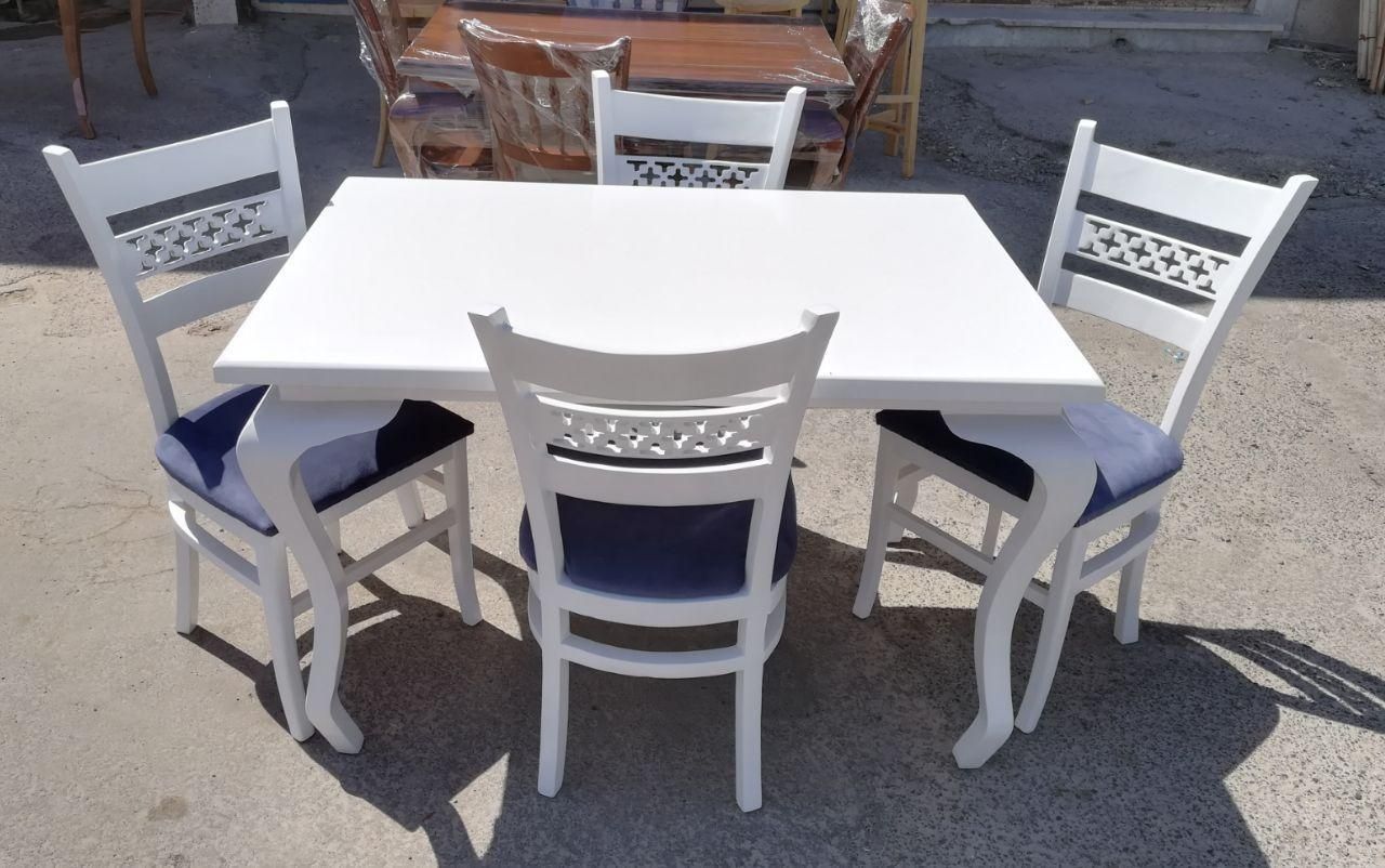 نهار خوری مدل خشتی|میز و صندلی غذاخوری|مشهد, خواجه ربیع|دیوار