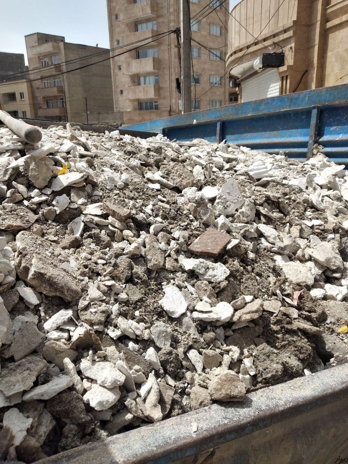 حمل نخاله خاک ماسه شسته شبستر پوکه اجر سفال |خدمات حمل و نقل|تبریز, |دیوار