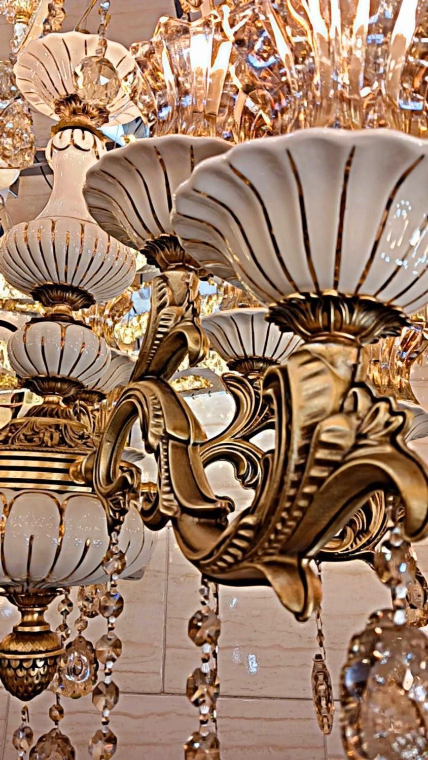 لوستر کلاسیک. آقازاده|لوستر و چراغ آویز|تبریز, |دیوار