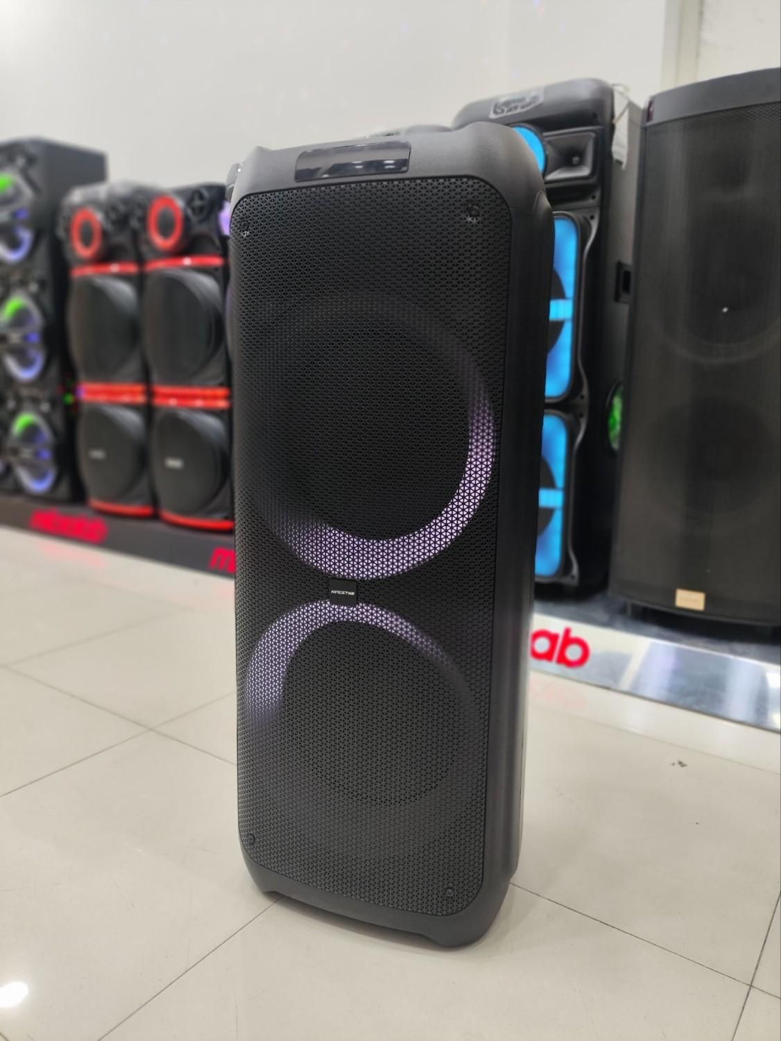 اسپیکر شارژی/برقی 2 ساب 10 کینگ استار کد 615|سیستم صوتی خانگی|مشهد, سپاد|دیوار